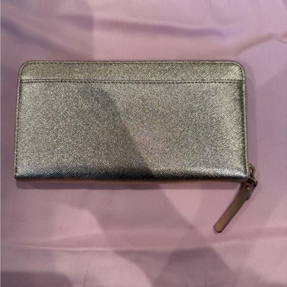 Kate Spade Metallic Rose Gold Long Wallet - Picture 7 of 14